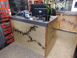 Denver custom reception desk